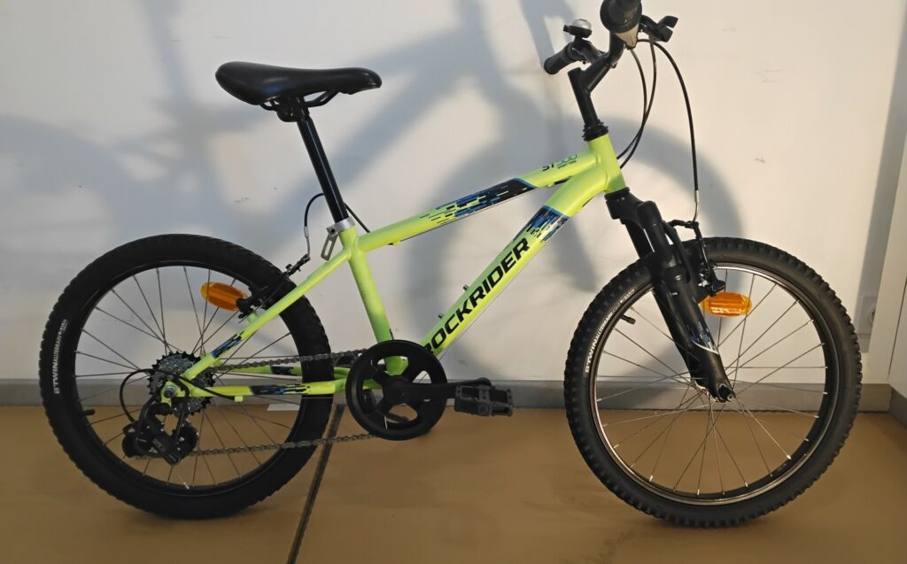Rockrider jaune fluo