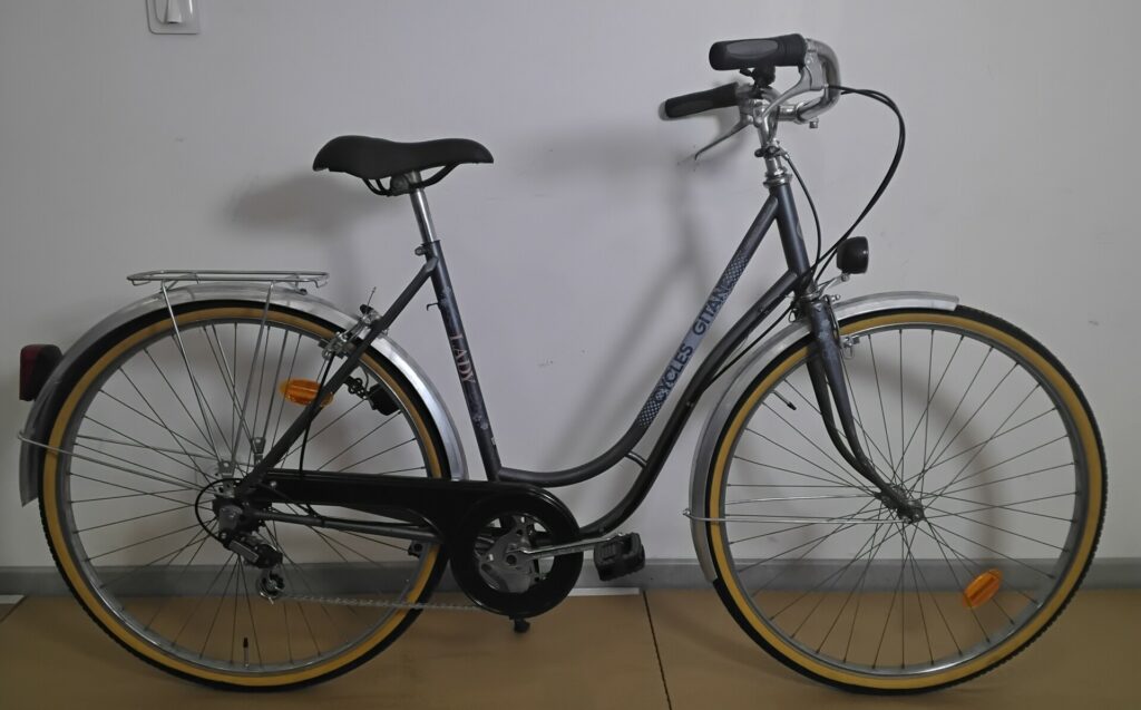 Lady gris vintage